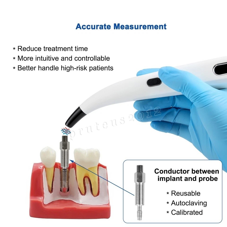 Handheld Dental Fit Osstell Beacon Isq Implant Stability Meter Tool Instrument