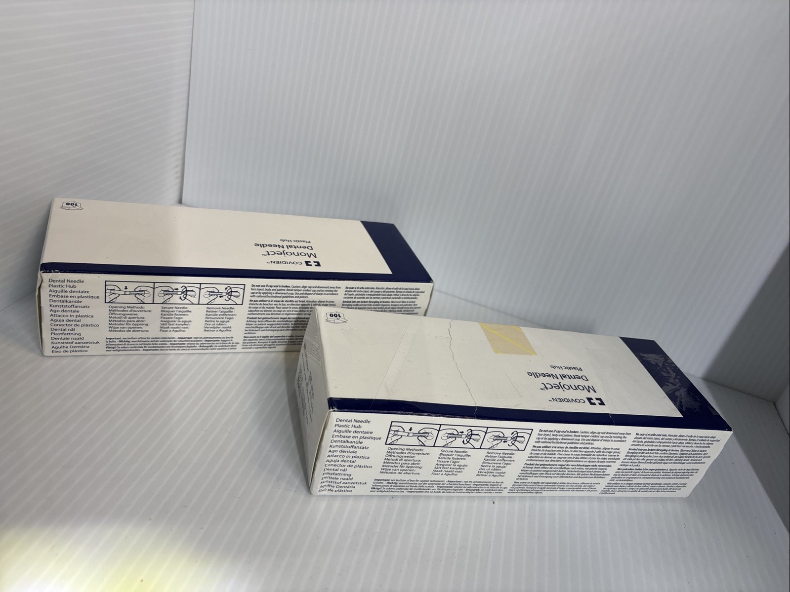 200 Monoject plastic hub Dental Needles USA 8881400041 25g Exp 2027/10/1 (73)