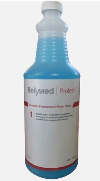 Belimed Protect RTU Enzymatic Pretreatment Foam Spray 32 oz W/ Spray Attachment