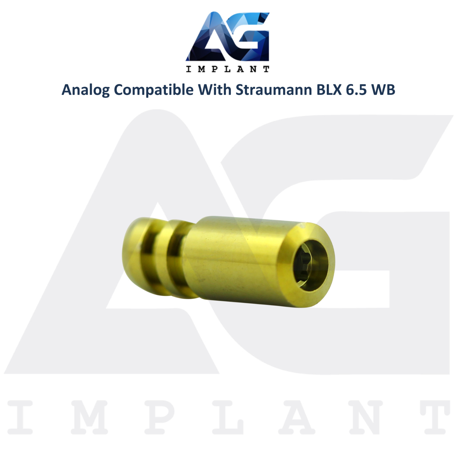 5 Fixture Analog Compatible with Straumann BLX® Ø6.5mm WB Dental Lab
