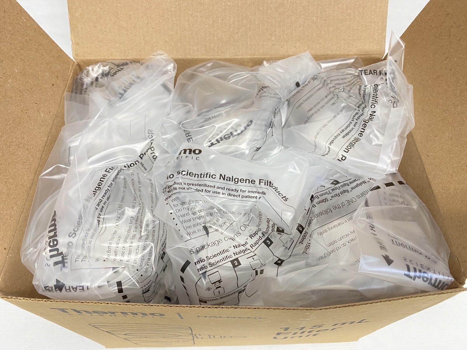 (12/Pk) THERMO 115mL PES Rapid-Flow Disposable Filter Units 50mm 0.45um Sterile