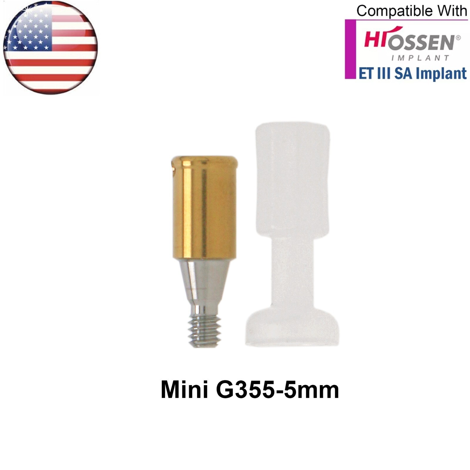 US Dental Locator Abutment for Hiossen ET III SA Fixture Mini/Regular Platform