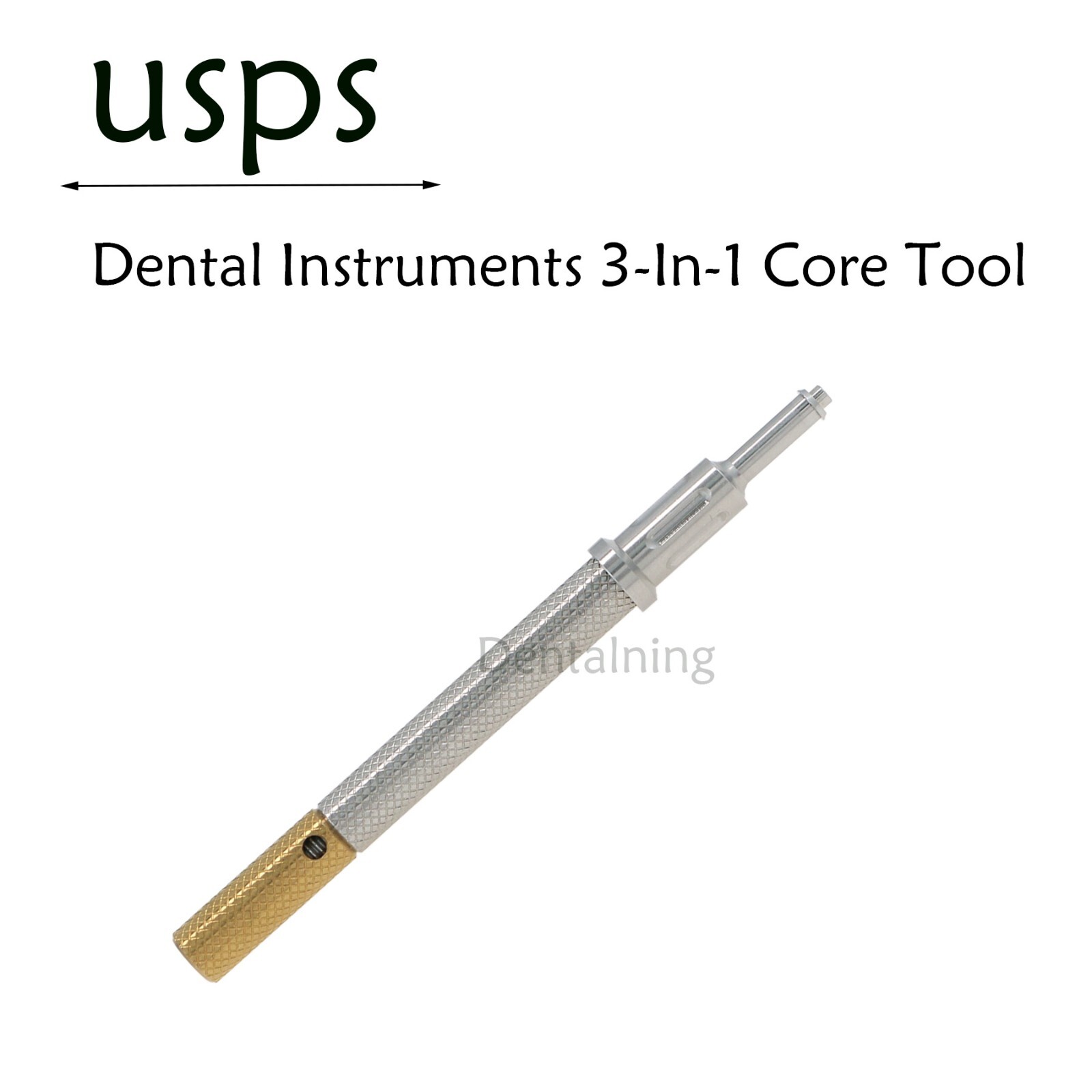 US Implant 3-In-1 Core Tool With Locat0r Abutment 4Pcs Retention Cap 1.2Lbs Kit