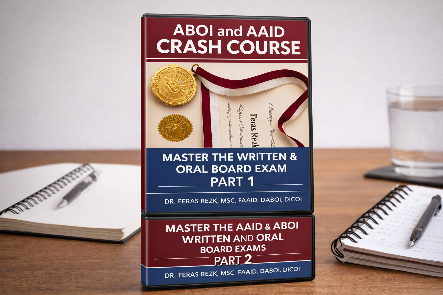 Dental DVD ABOI and AAID writing exam training video lecture PART 1 and 2