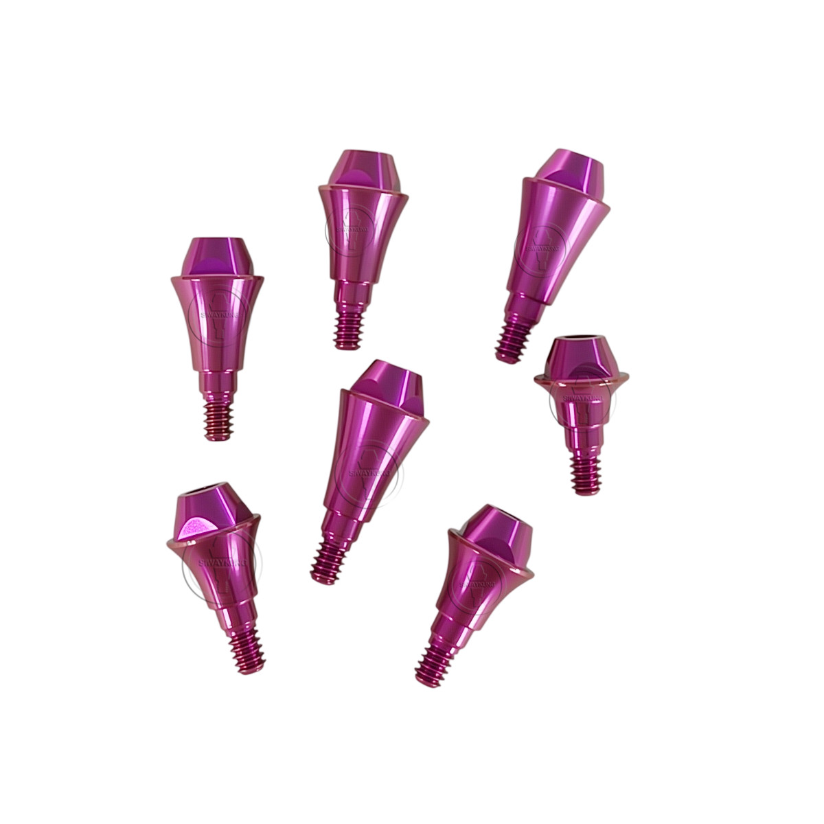 5pcs Healing abutment Cover screw MU Straight abutment fit to Straumann BLX RB