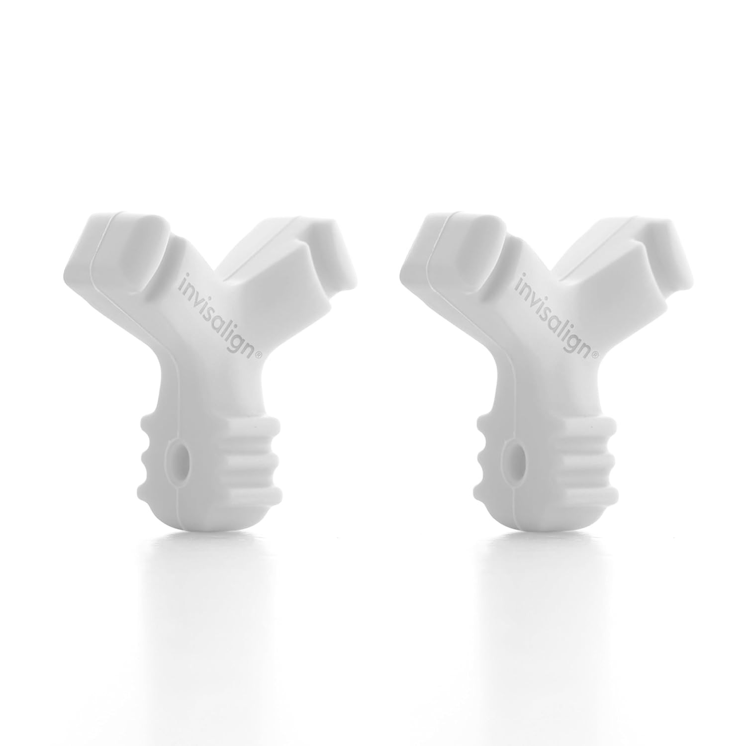 Munchies EPS Aligner and Retainer Tray Seaters, Aligner Chewies (Pack of 2) (Whi