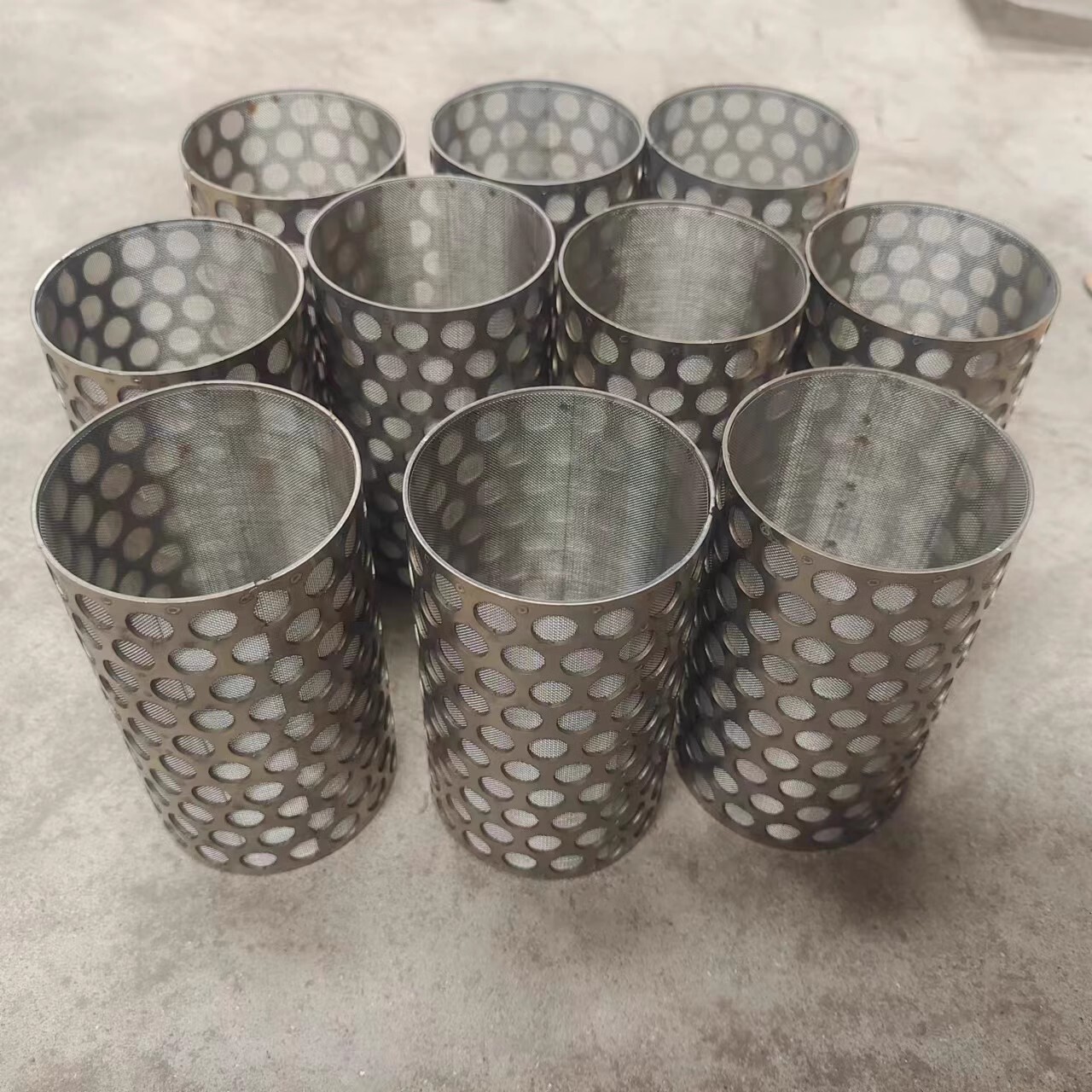 304 Stainless Steel Filter Tube Mesh Straight Strainer Y-Filter Fitting