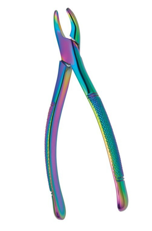 HU FRIEDY #F150SR PEDO FORCEPS RAINBOW UPPER TOOTH