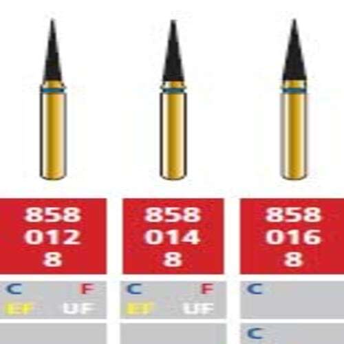 Alpen FG #858.014 Fine Grit Diamond Bur, Pack of 5