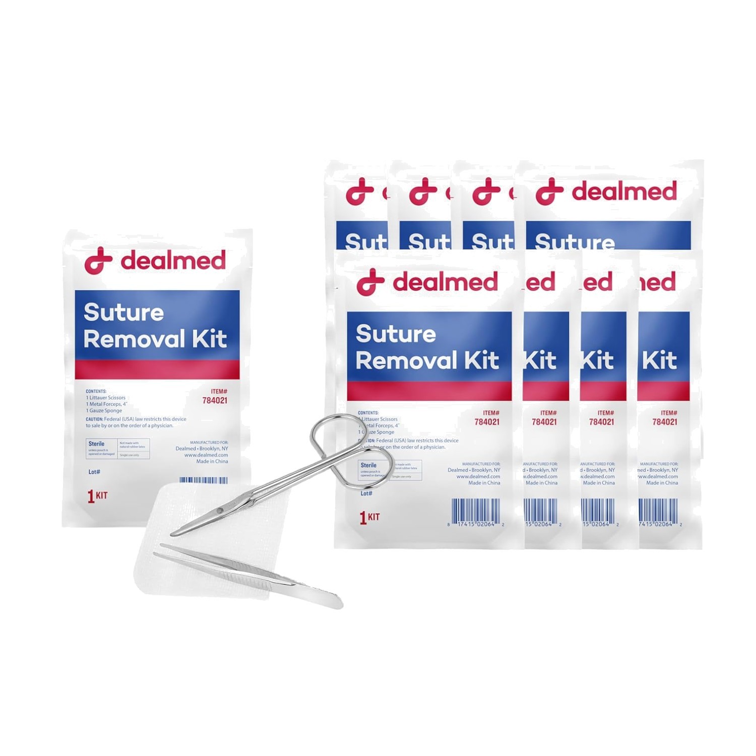 Efficient Suture Removal Kit – 10 Kits Included