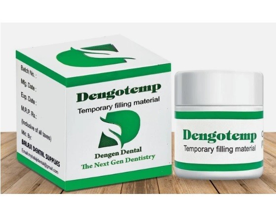Dental DENGOTEMP Temporary Filling Material Paste 40g Jar