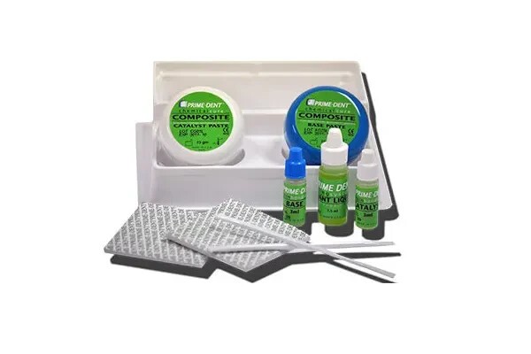 Prime-Dent® Chemical Cure Composite Deluxe Kit 15 Grams With Bond