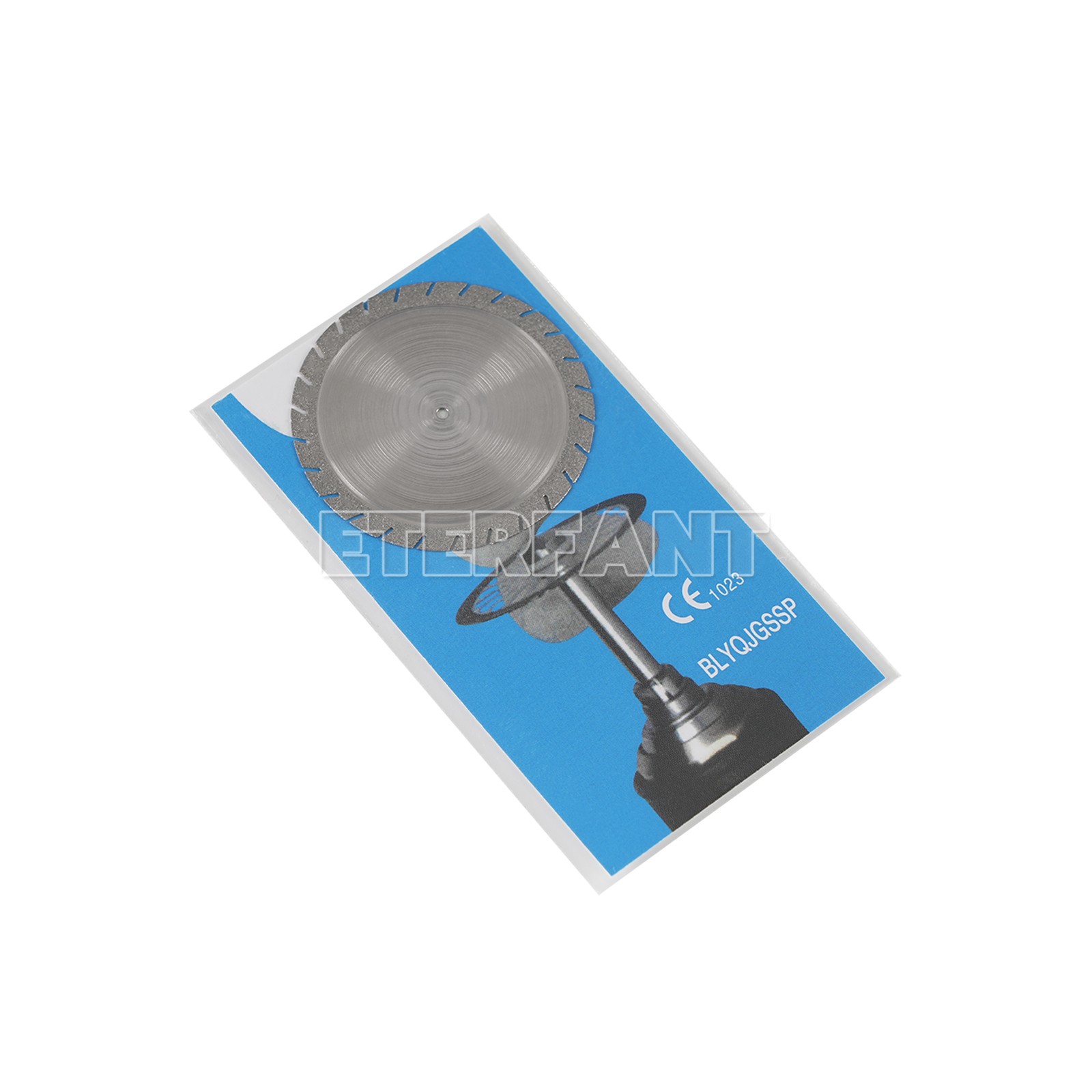 5pcs Dental Lab Diamond Cutting Disc Double Sided 40mm*0.3mm Crown Plaster Disc