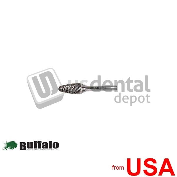 BUFFALO Abbott-Robinson A-1/2 Diamond Cut, Tungsten Carbide Lathe Bur. Si 425188