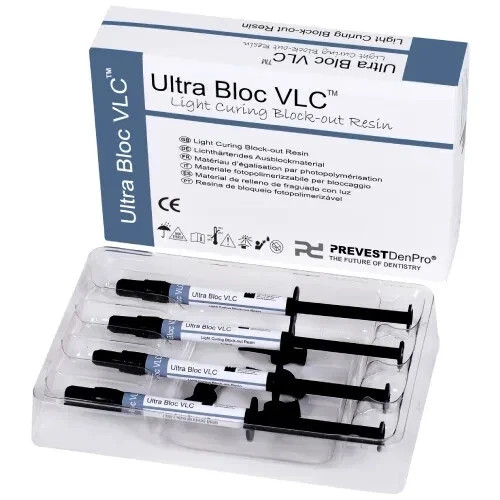 3 Kits of Dental ULTRA BLOC VLC Light Cure Block Out Resin Cement FREE SHIPPING