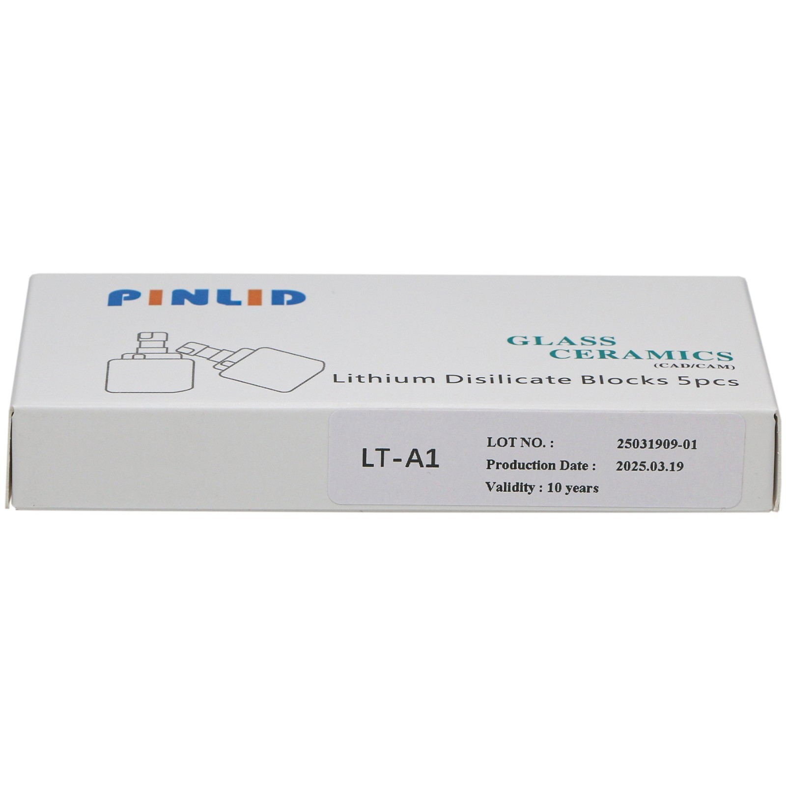 C14 LT Dental Ceramic Lithium Dislicate Blocks For Sirona Cerec E-max CAD CAM