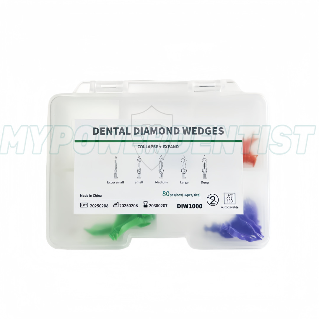 Dental Diamond Wedges Marginal Seal Wedge Flexible Collapse Expand Fits Bioclear