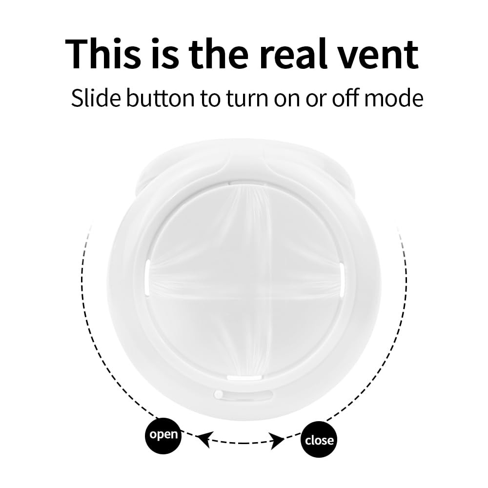 SENLIN DENTAL 2pcs Retainer Case with Mirror and Vent Holes, Convenient Blue