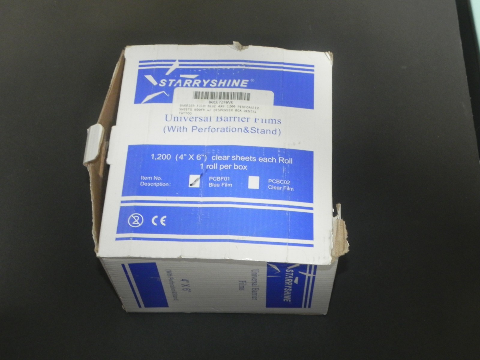 Starryshine PCBF01 Blue Film Barrier 1200 (4″ x 6″ Sheets) Dental Laboratory