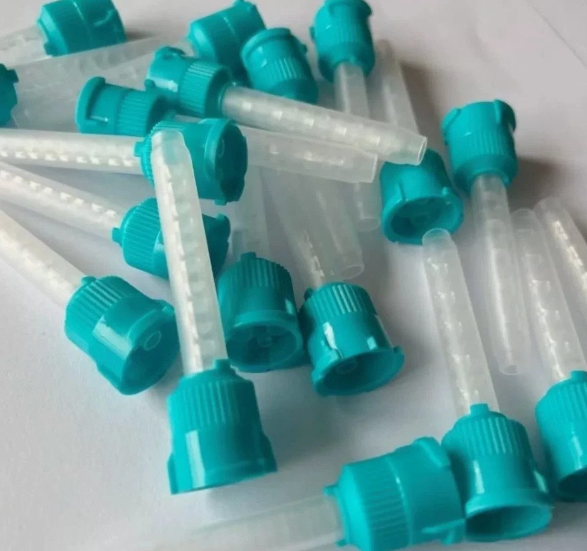 Dental HP Blue /TEAL Mixing Tips 6.5 mm Impression Heavy Body EST.48/bag