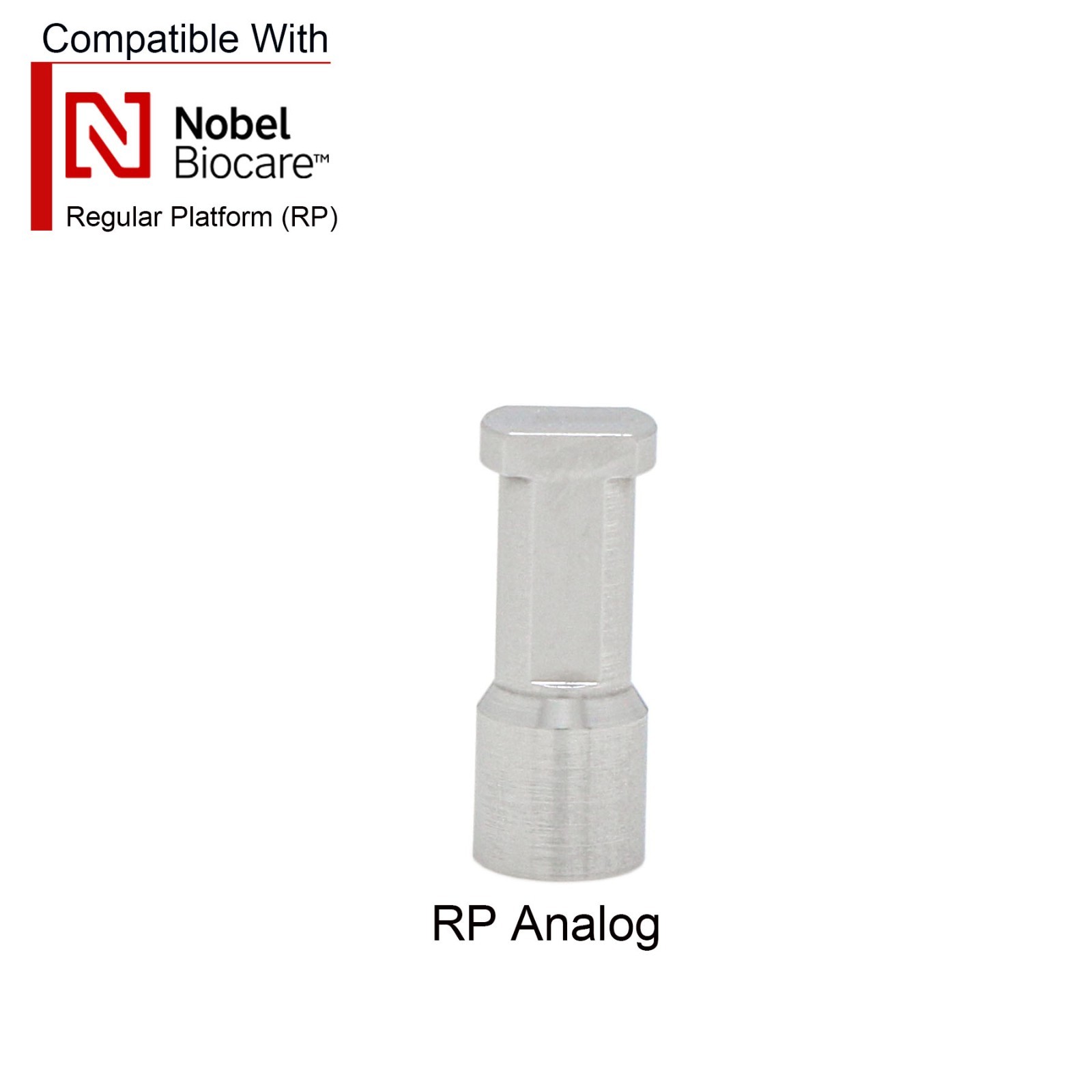 US Nobel Dental CAD/CAM Scan body Implant Analog NP/RP For Nobel Biocare Active