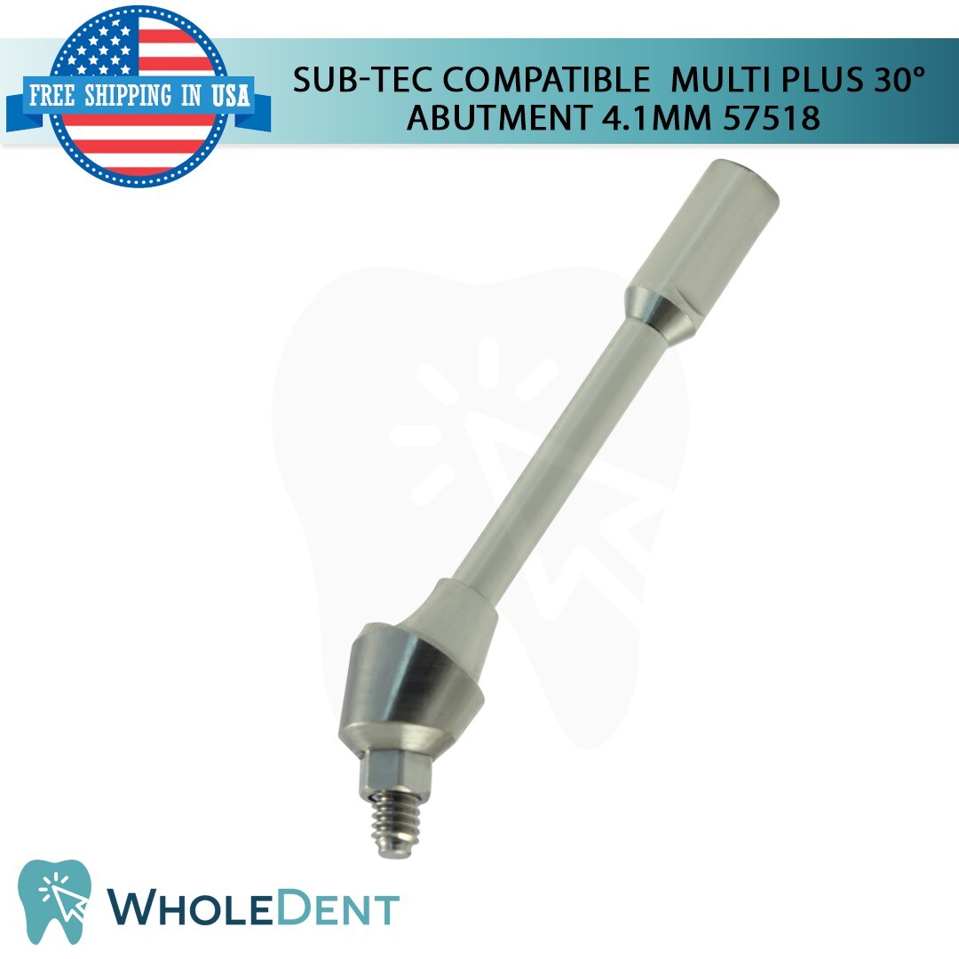 1x Dental Titanium Angulated 30° Multi Unit Prosthetic BEGO® Compatible 57518