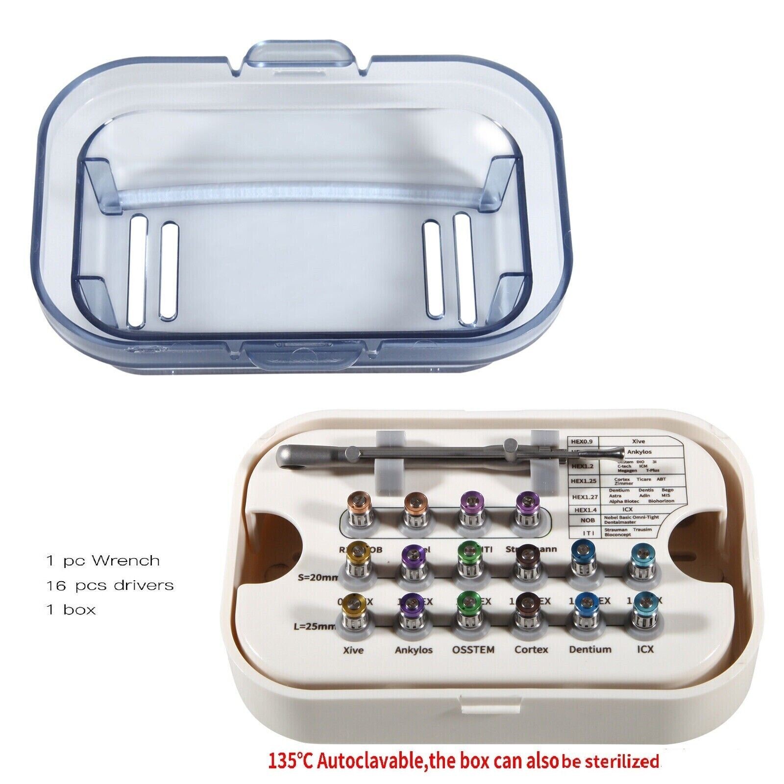 Universal Implant Instrument Prosthetic Restoration Hand Driver SD Instruments