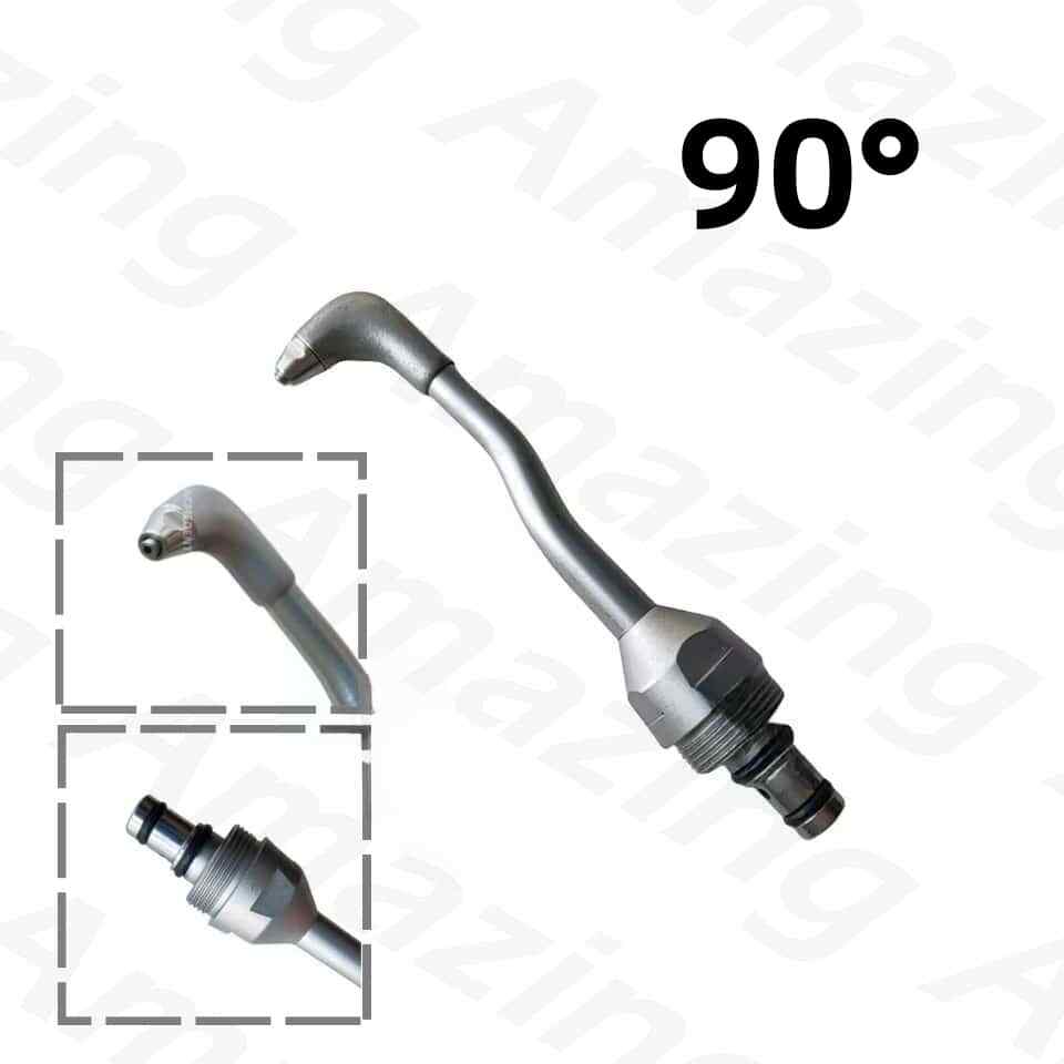 Dental Air Polisher Nozzle Tip Head 90° Angle Fit NEO NSK Prophy Mate System