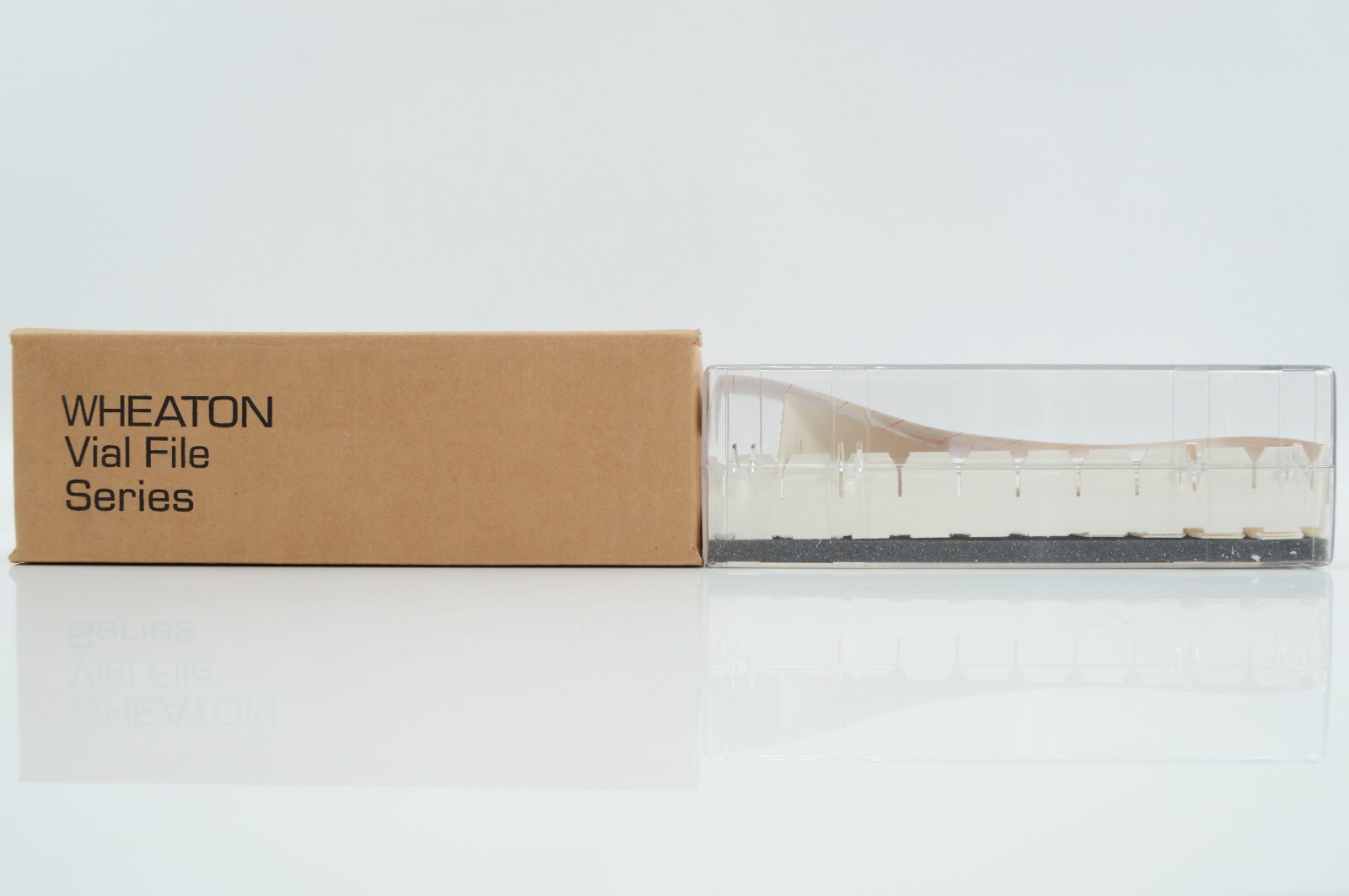 DURAN WHEATON KIMBLE Polystyrene Stores 40 M-T Vial File 228780SP