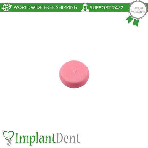 10x Dental Soft Silicone Caps Insert Loc In Attachment Prosthetic Overdenture
