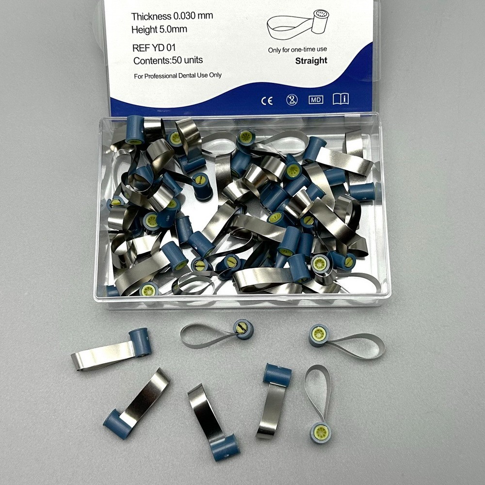 Dental Adapt SuperCap Steel Matrix M6 Matrices Thickness 0.03/0.038mm with tool