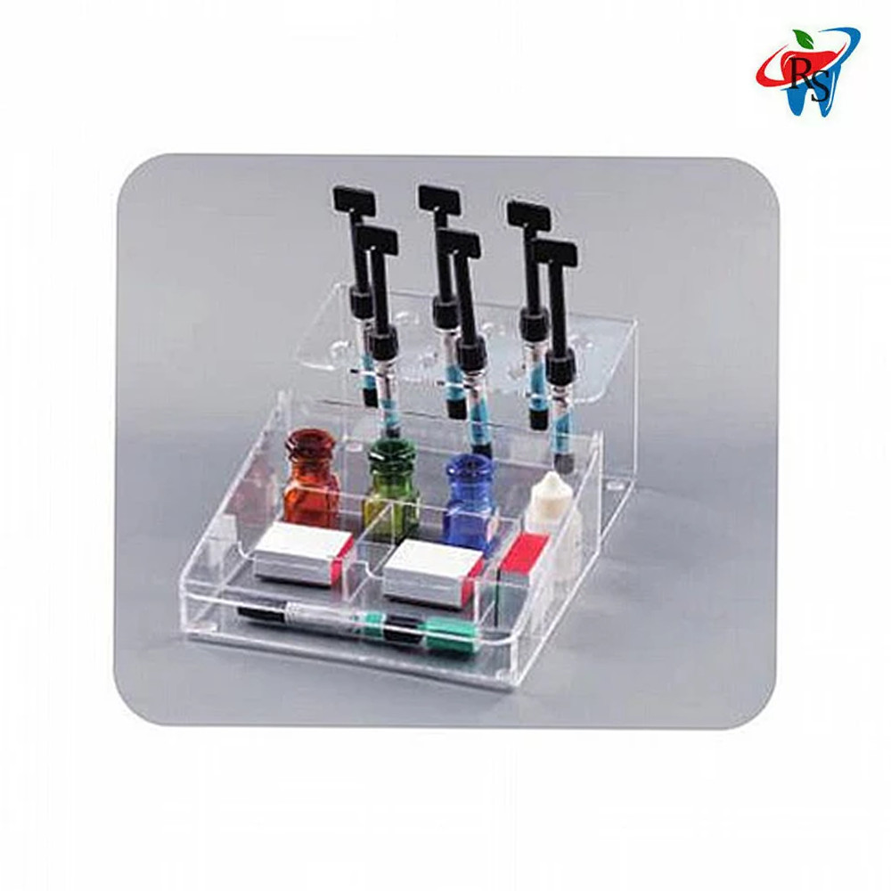 Dental Easyinsmile Plastic Transparent Lid Organizer For Syringes, 550 gr