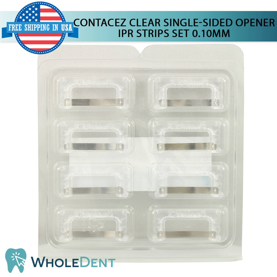 ContacEZ Clear Opener IPR Plus 8 Strips Orthodontic Interproximal Reduction