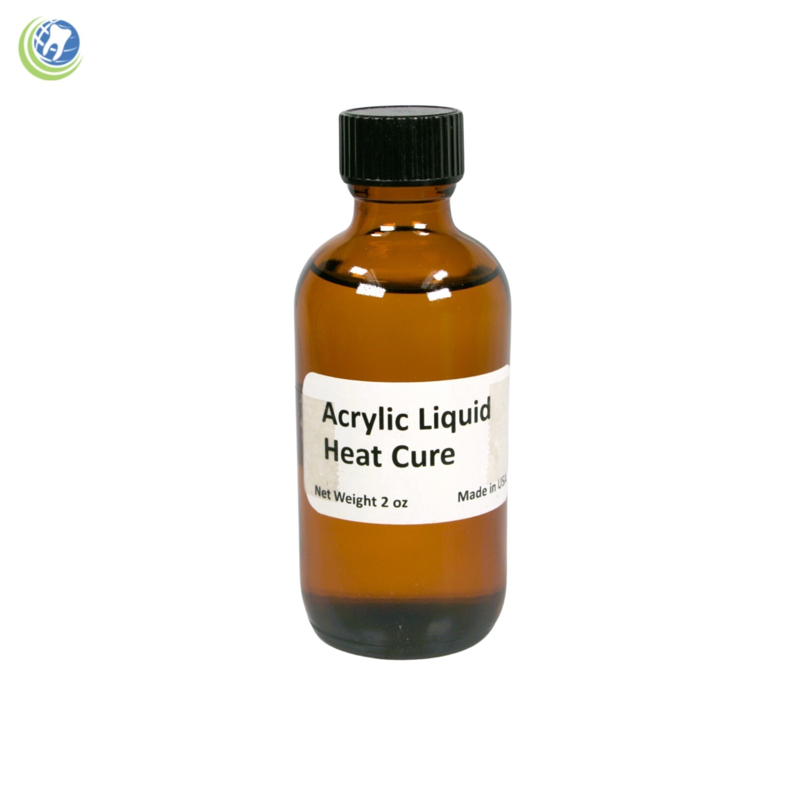 Dental Lab Dentist Heat Cure Curing Acrylic MINI KIT Dark Clear Color 2oz:2oz