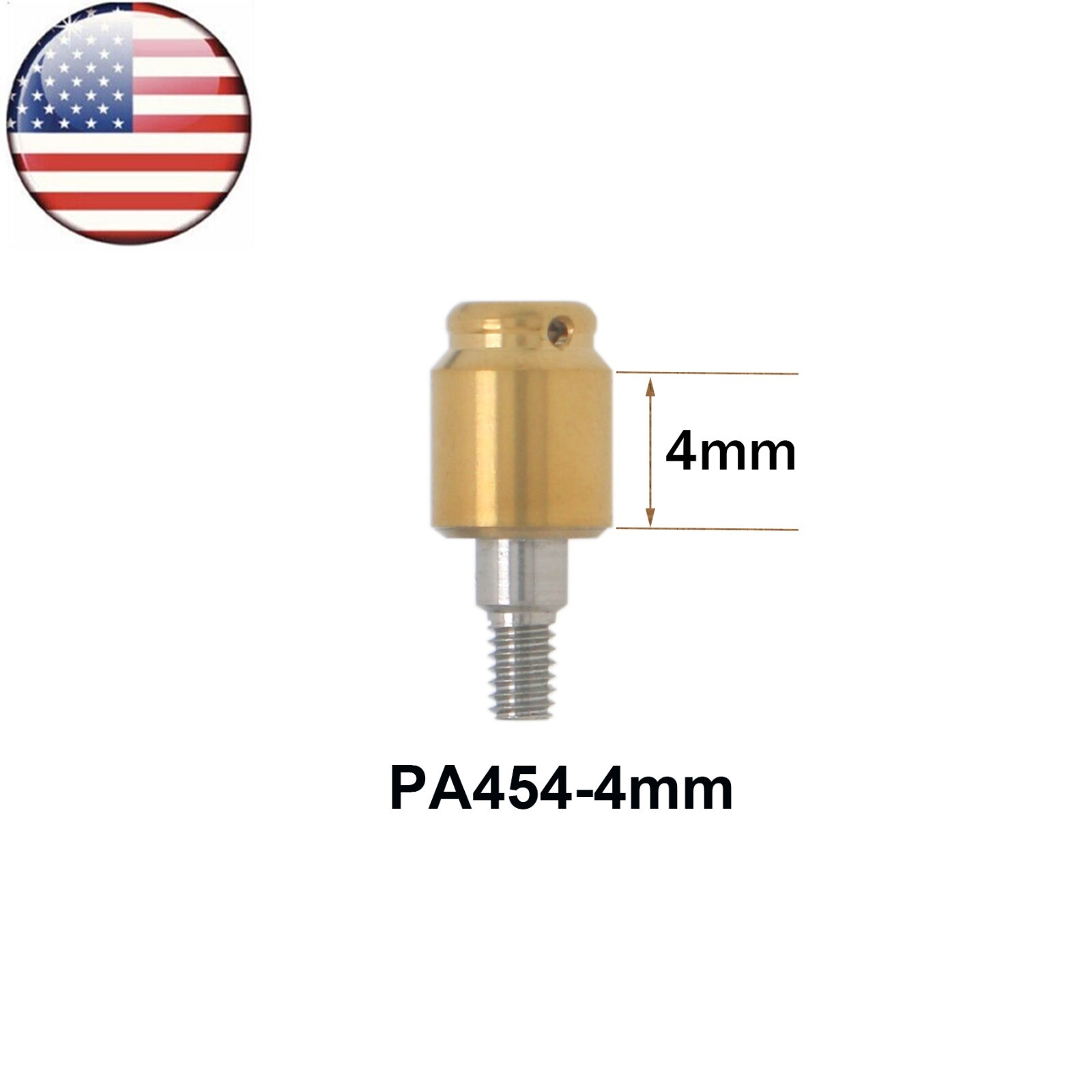 US Dental Overdenture Abutment for ZIMMER Screw-Vent 3.5/4.5mm Platform BEGO MIS