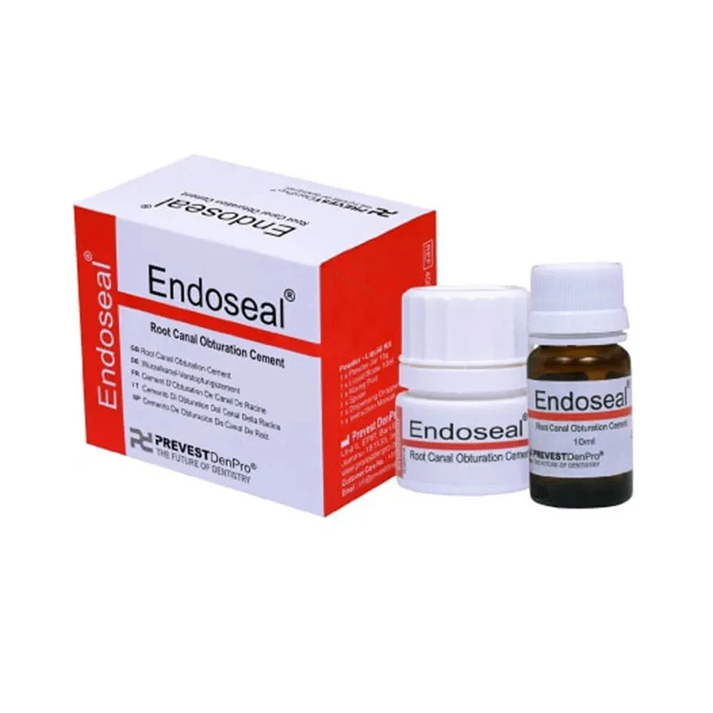 5 X Prevest Denpro EndoSeal Root Canal Obturation Sealing Cement (20 Gm)