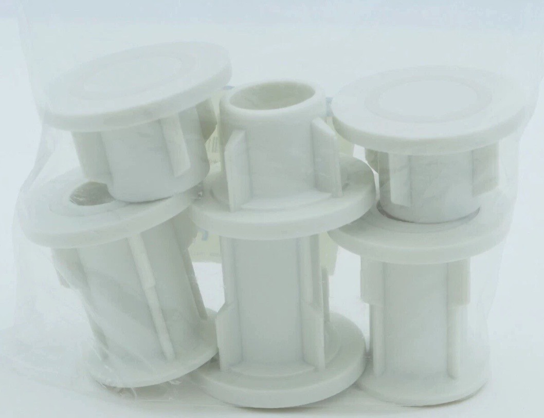 New (6/Pk) MILLIPORE Millistak+ Pod Adapter Kit (3x Through, 3x Blind) MP0DADAPT