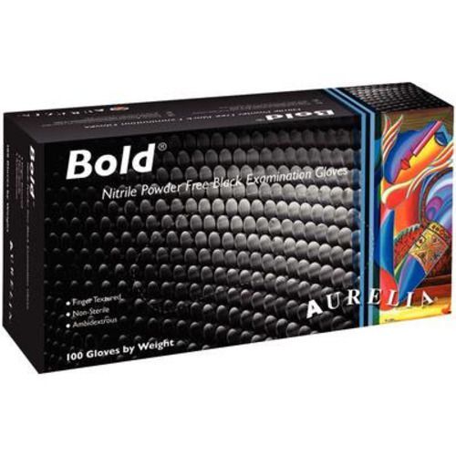 Aurelia Bold Nitrile Exam gloves: XS 100/Bx. 5 mil Thickness