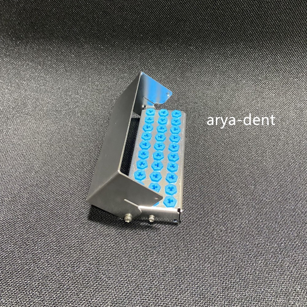 8/12/30 Hole Dental Implant Drills Organizer Holder File Bur Sterilizer Case Box