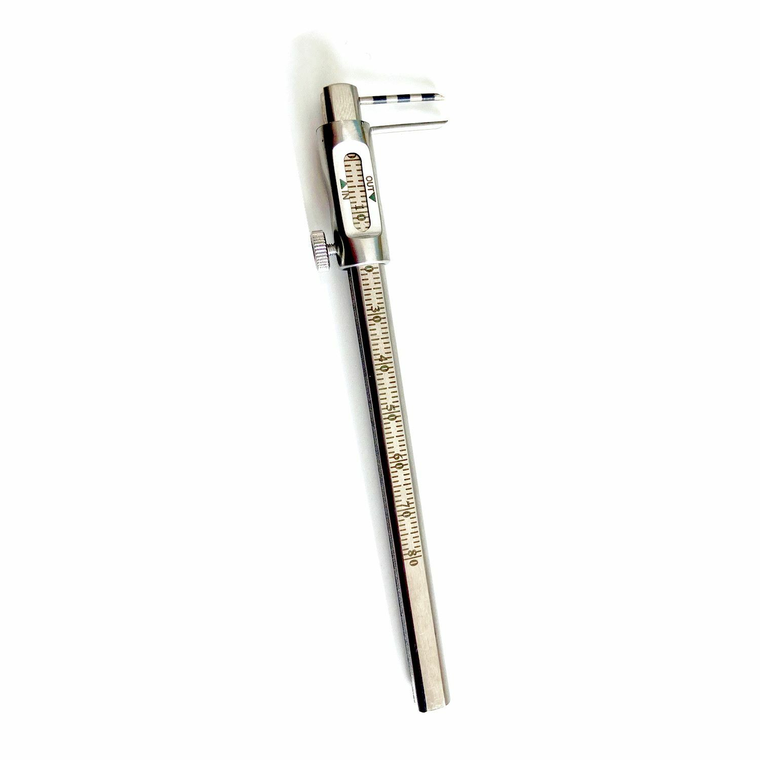 Dental Micro Measuring Edentulous Measuring Caliper Ruler 0-80 Mm Stainles Steel