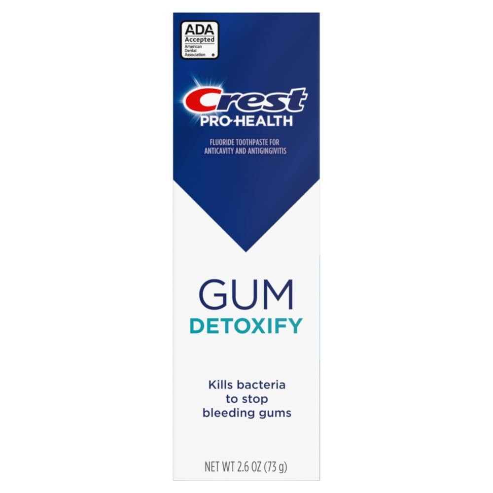 Crest Pro-Health Gum Detoxify Deep Clean Toothpaste 2.6 oz – Anticavity,