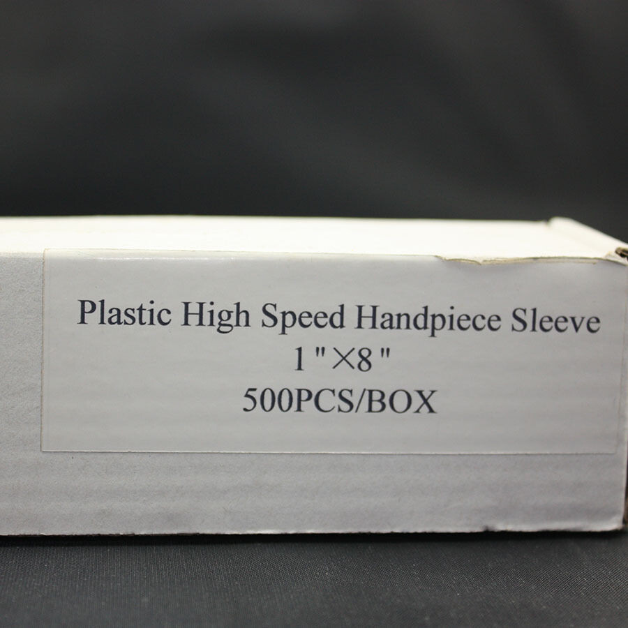 500/Box Dental High Speed Handpiece Sleeves Cover Disposable Sleeve 1.0″ x 8 “