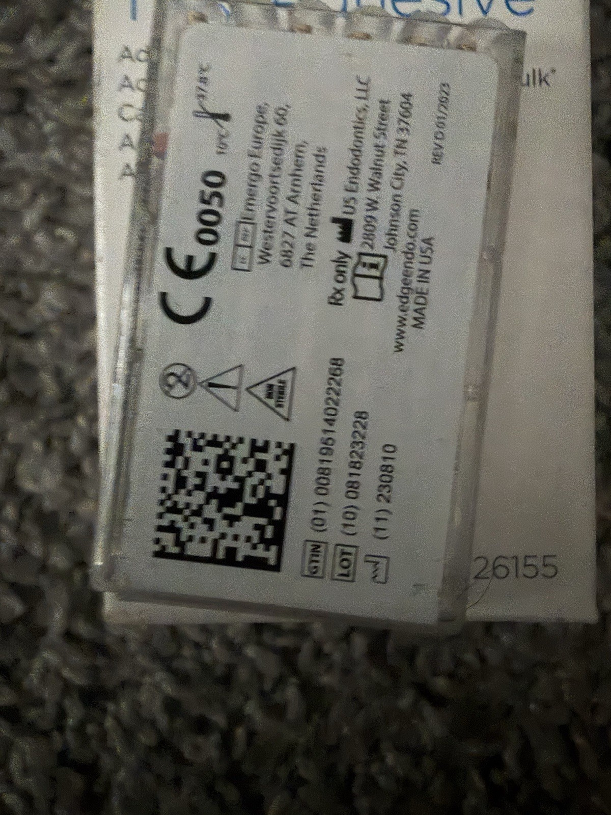 Edge Endo Heat Treated Fire-Wire Niti Files X7 45 0.04 25 Mm