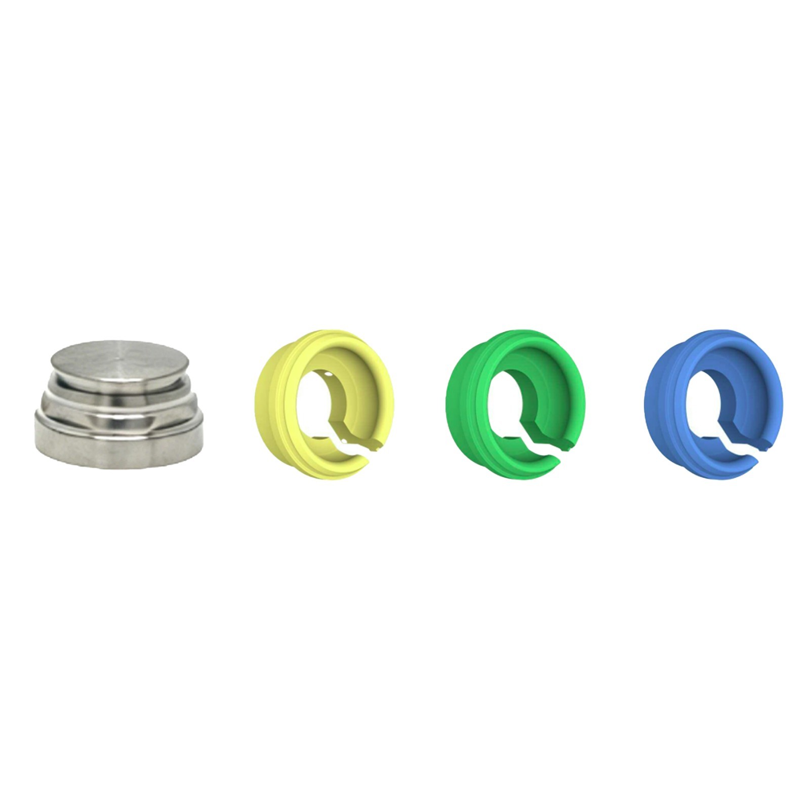 Dental Implant Retention Inserts Cap Novaloc Processing Package Peek Overdenture