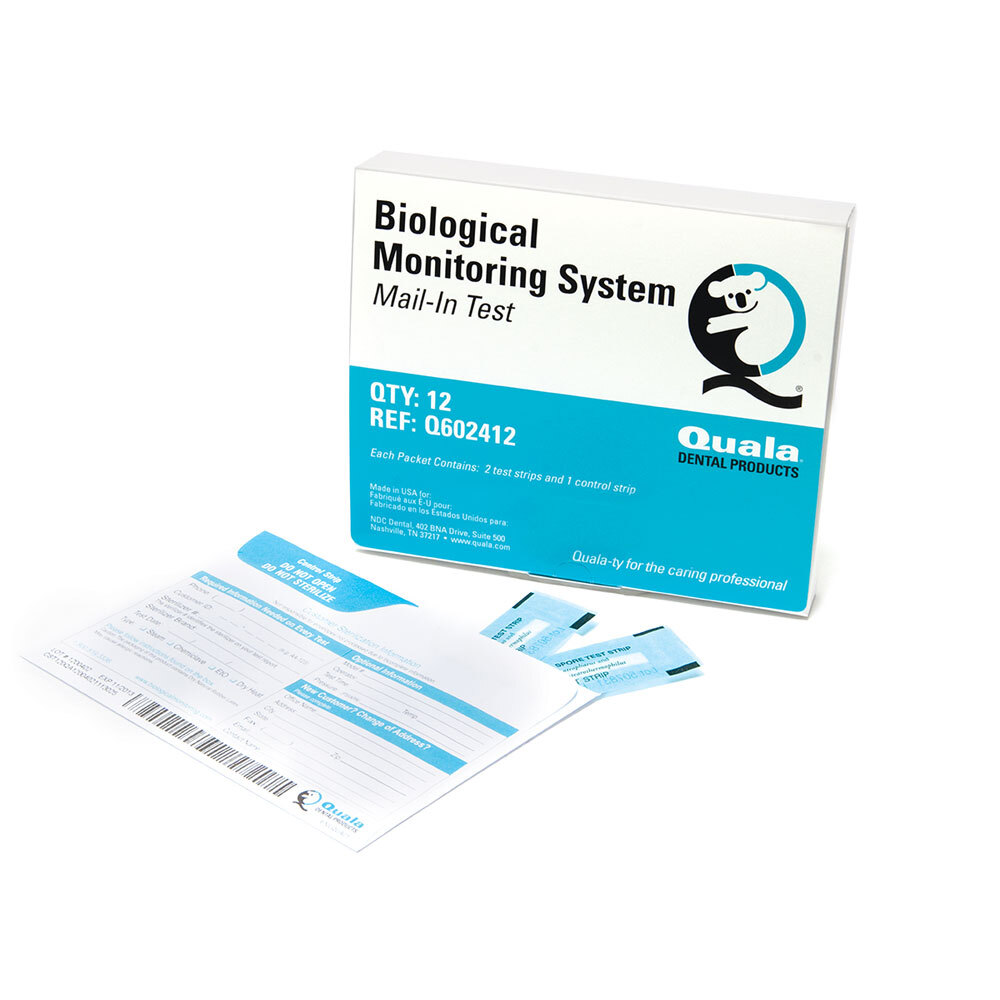 Quala Biological Monitoring Mail-In (12-Pack) Test Strips