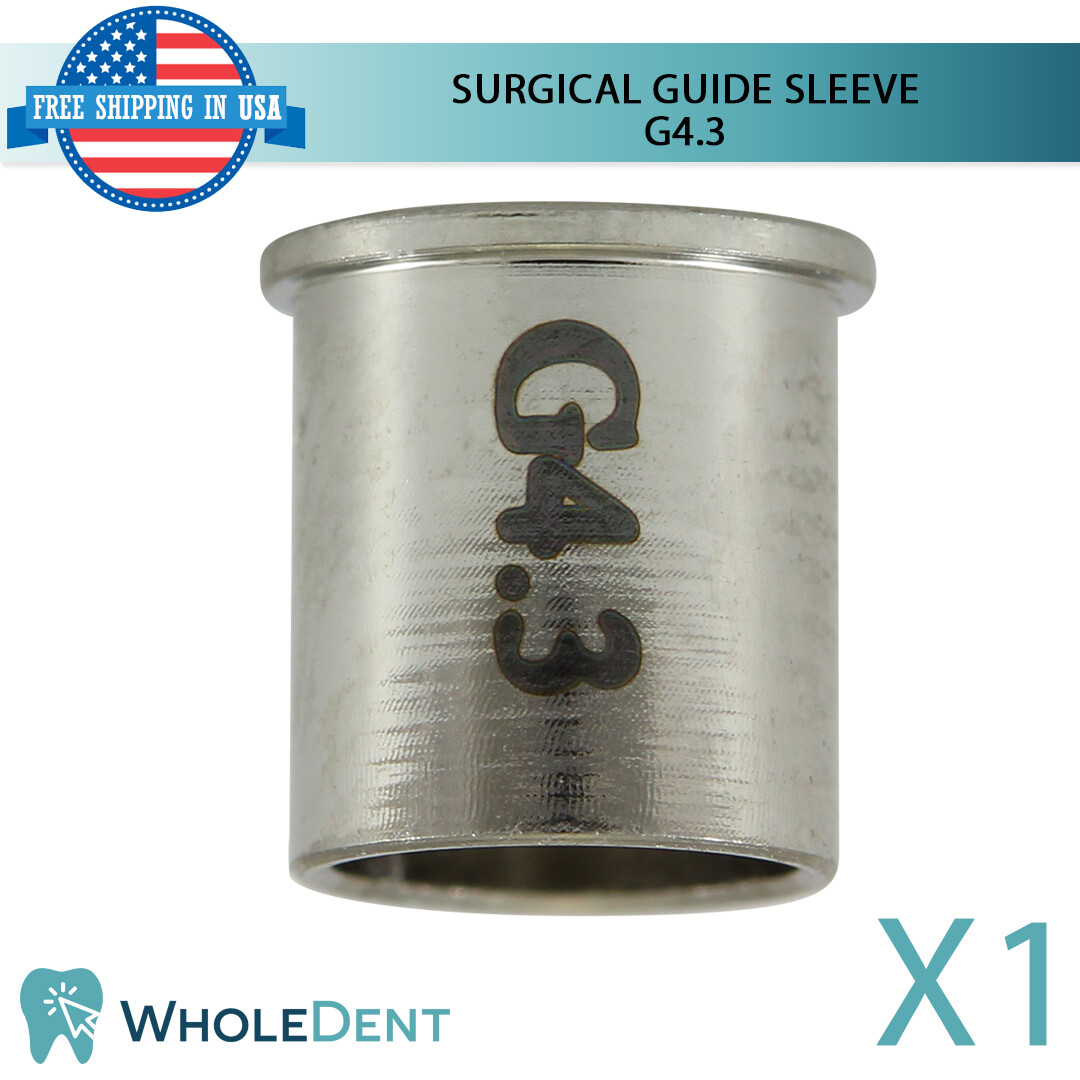 Guide Sleeve For Surgical External Irrigation Stopper Drills Dental Implant