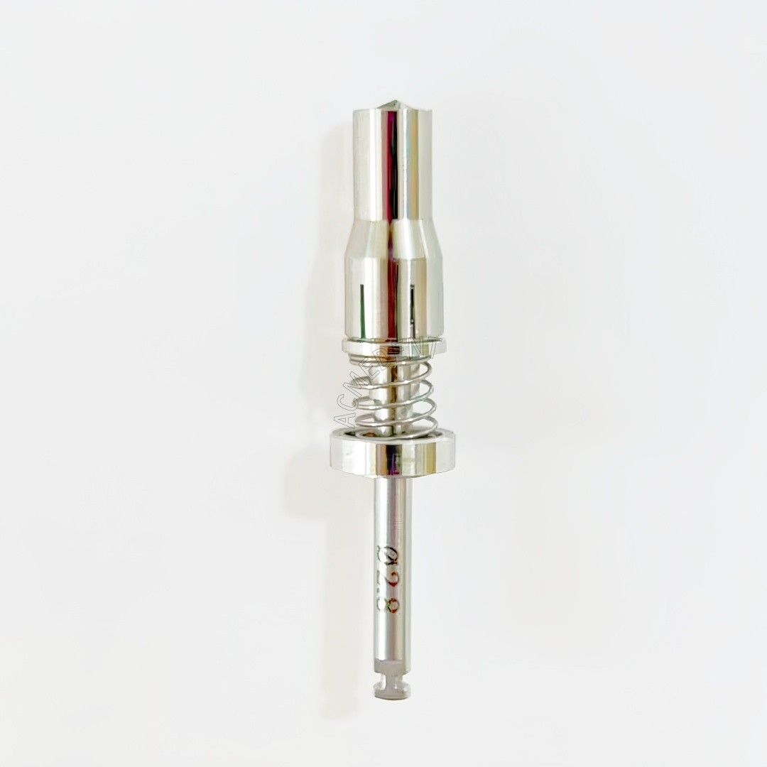 Dental GBR Membrane Fixation Bone Tack Pin Holder Curve Detachable Head X1Piece