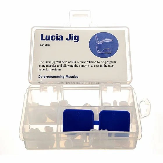 Lucia Jig Measurement Guide for Center Ratio Registration and Bite Position