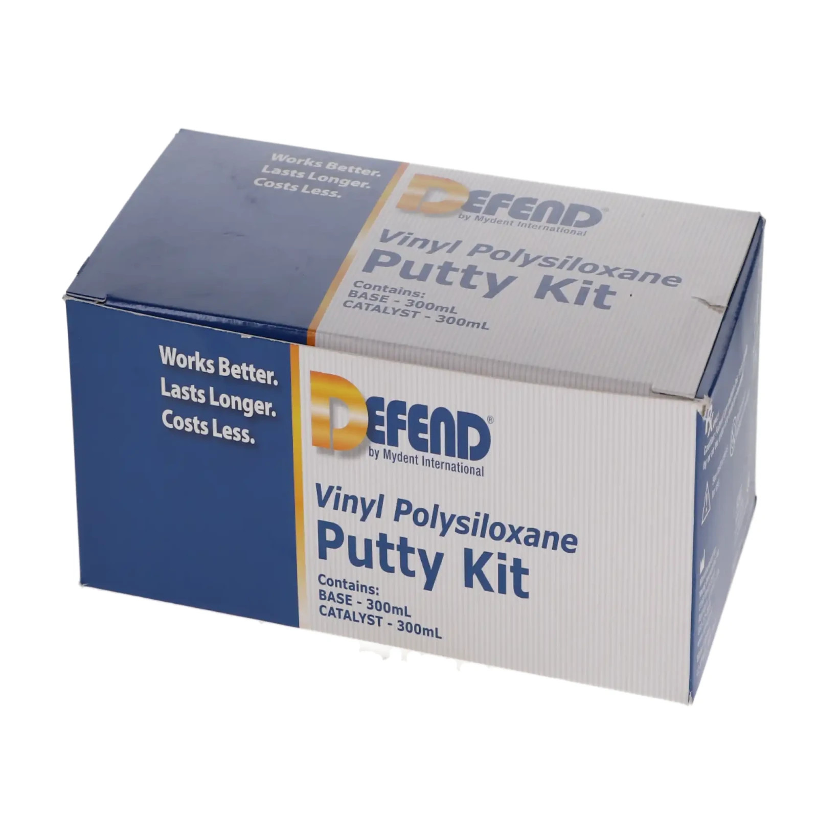 Defend Fast Set, Base & Catalyst Putty Kit – 2 x Jars 300 mL Each #VP-8008