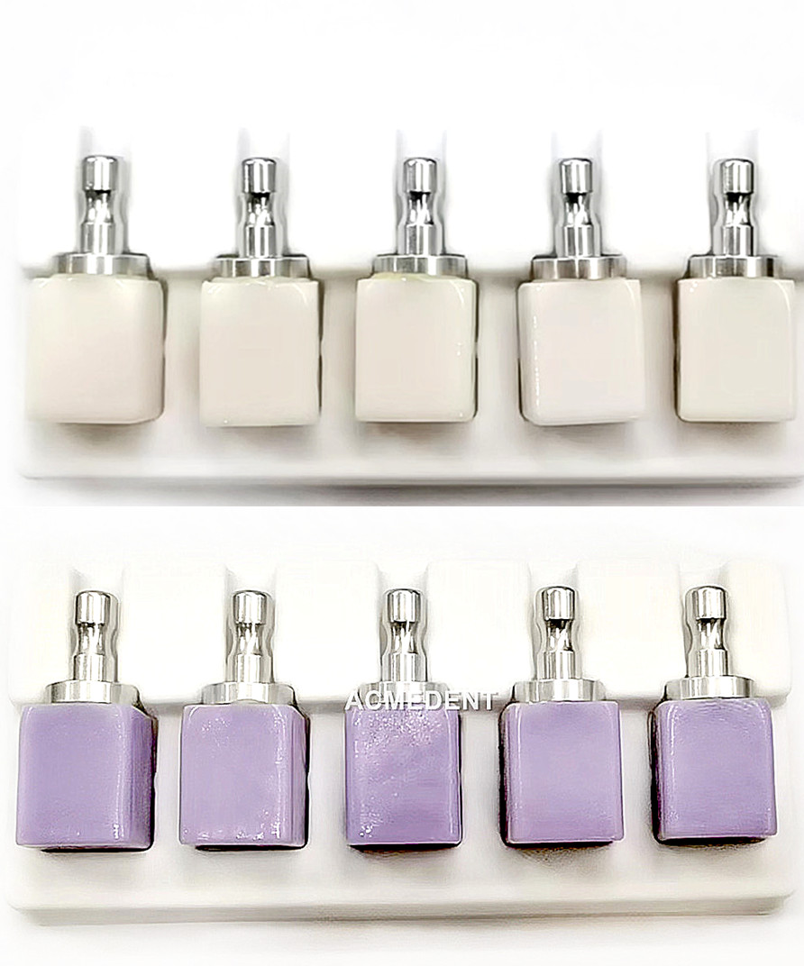 Dental Glass Ceramic Block CAD CAM B40 C14 Blocks Shade HT LT BL Fits MCXL
